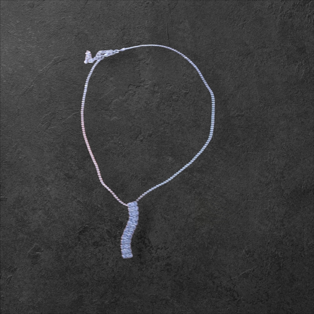 Crystal Pendant Choker Necklace